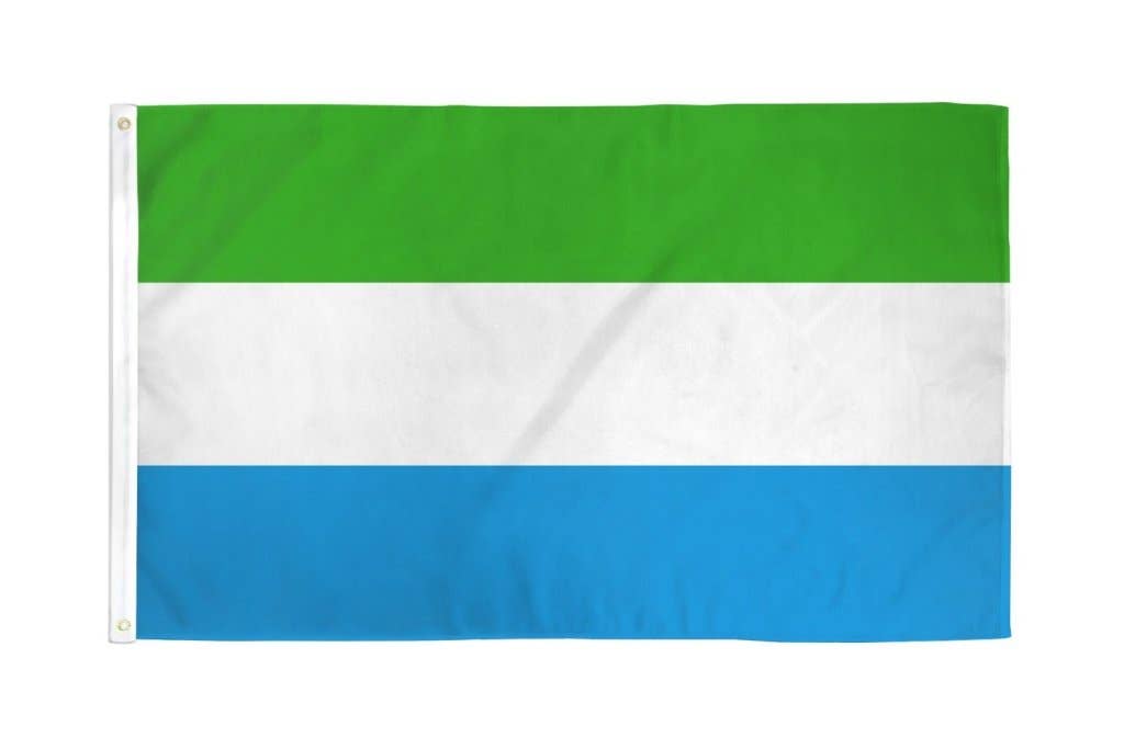 Flags Importer - Wholesale Flag - Sierra Leone Flag 2x3ft Poly