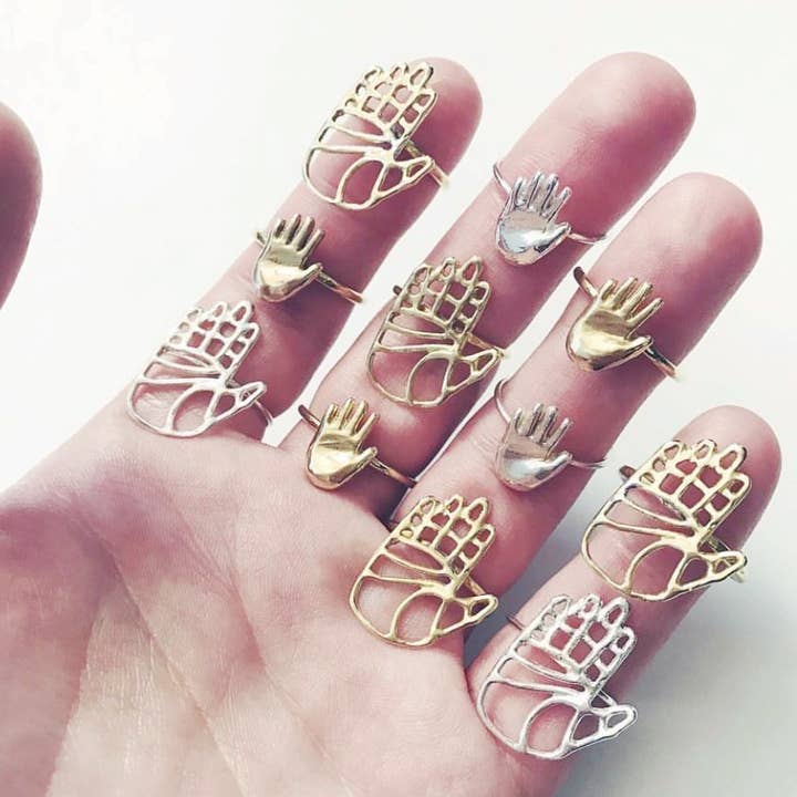 Therese Kuempel Jewelry - Vendita all'ingrosso Anello midi/a fascia - Piccolo anello da mano.1