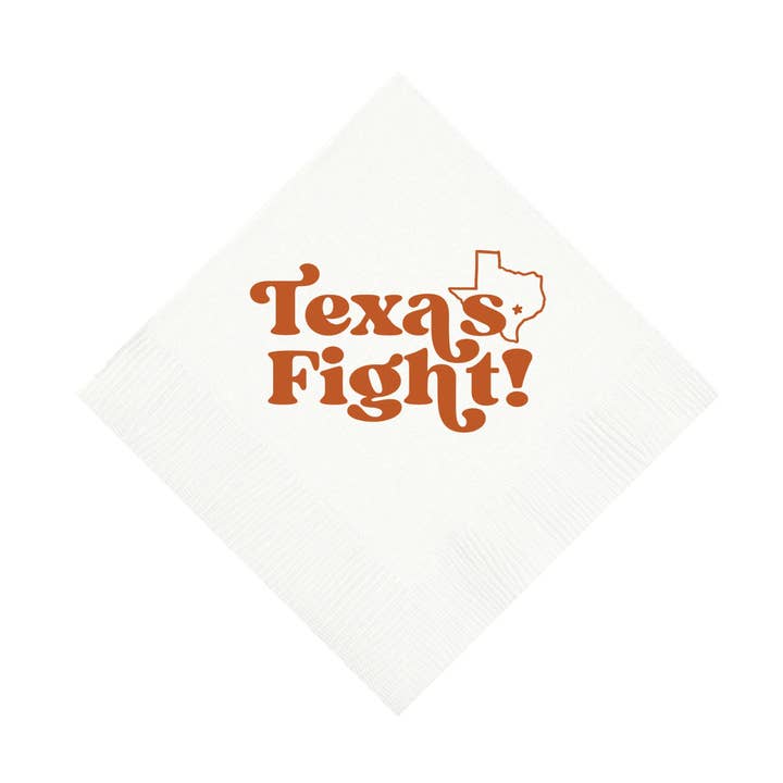 Austin White 3 ply Napkins Set of 25 for wholesale by Victory Lap