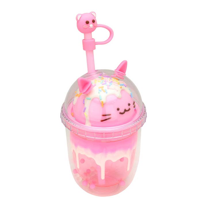 Sensibling Corp. - Wholesale Insulated mug/tumbler - HOT FOCUS - Boba Hydration Tumbler with Nail Sticker
3