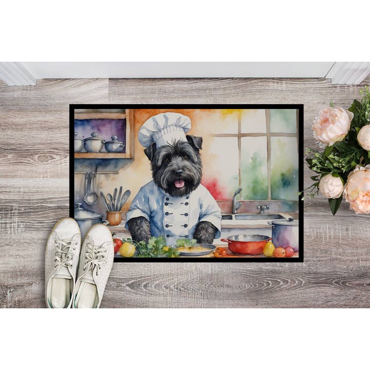 Paillasson Bouvier des Flandres The Chef 24 x 36 cm DAC6217 pour la vente par Caroline's Treasures