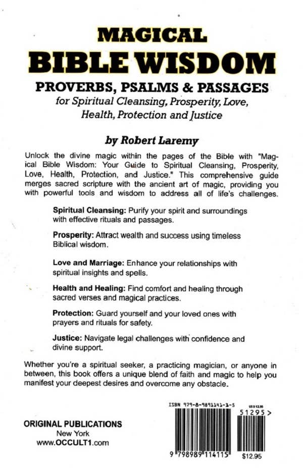 Original Publications - Wholesale Religion - Magical Bible Wisdom1