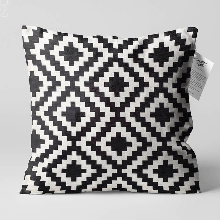 Traditionella aztekiska mönsterkuddeöverdrag | Dubbelsidigt för wholesale av OyzShop