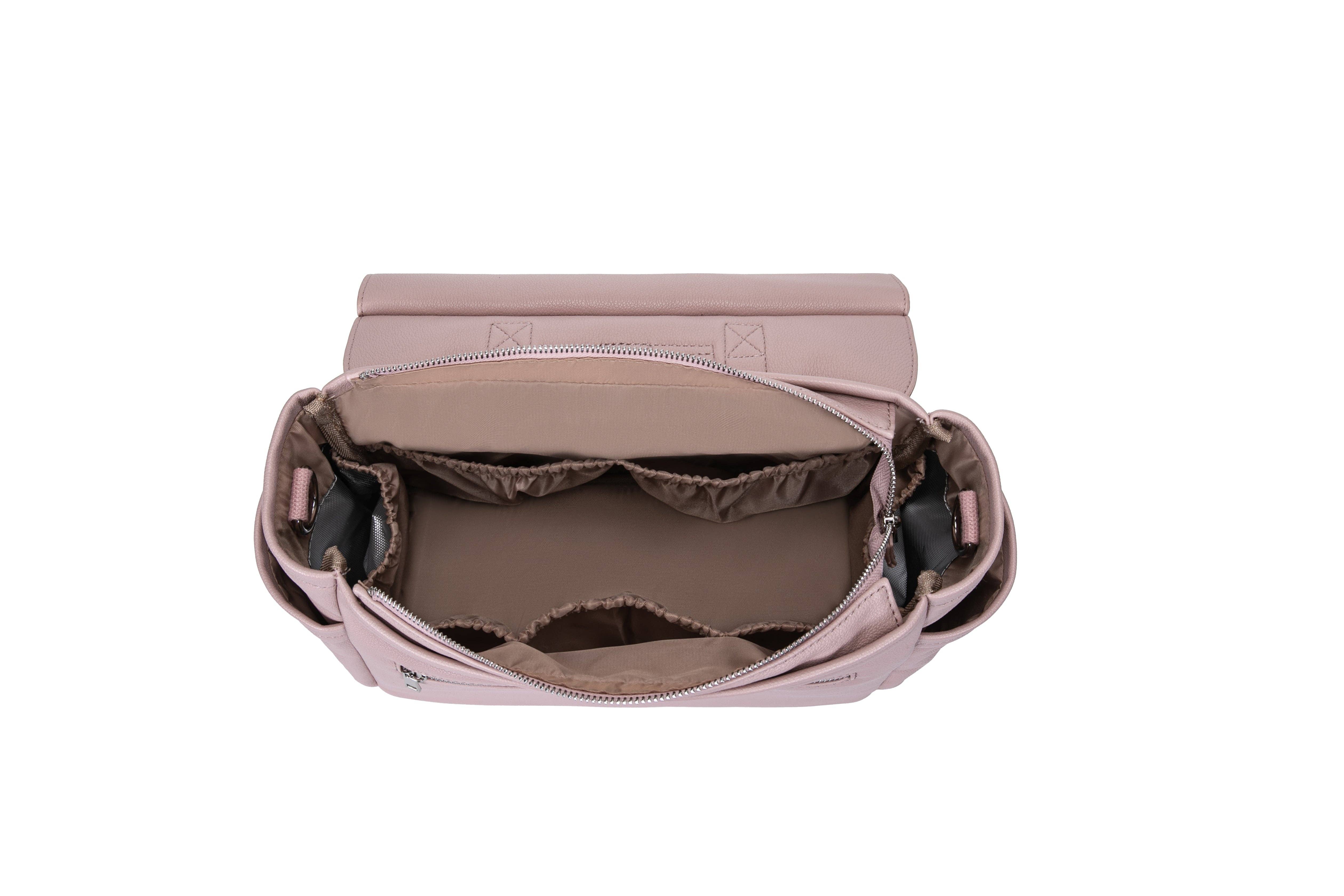 Nenina & Co - Vente Sac à langer – bébé - Sac maternité MIREM By Nenina & Co rose pâle avec tapis à langer offert10