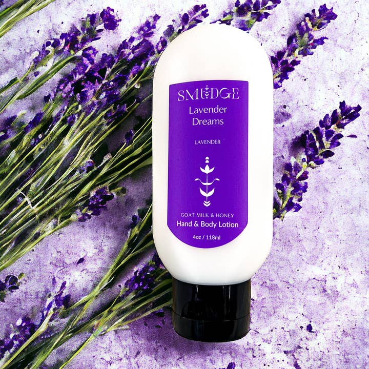 Lavender Dreams Lotion 4oz for wholesale by Smudge