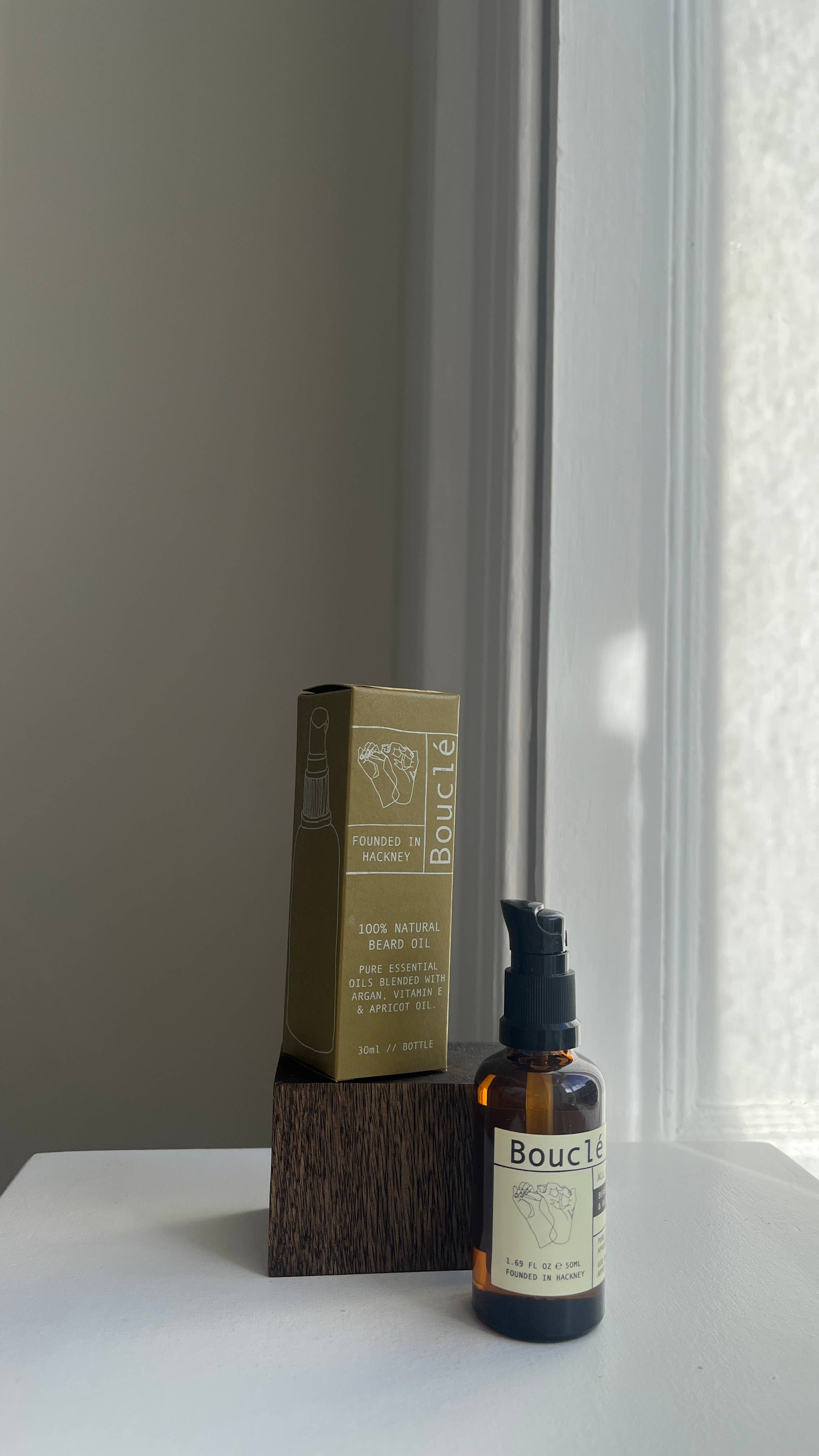 Bouclé - Wholesale Baardstylingproduct - Bergamot & Zwarte Peper 100% Natuurlijke Baardolie1