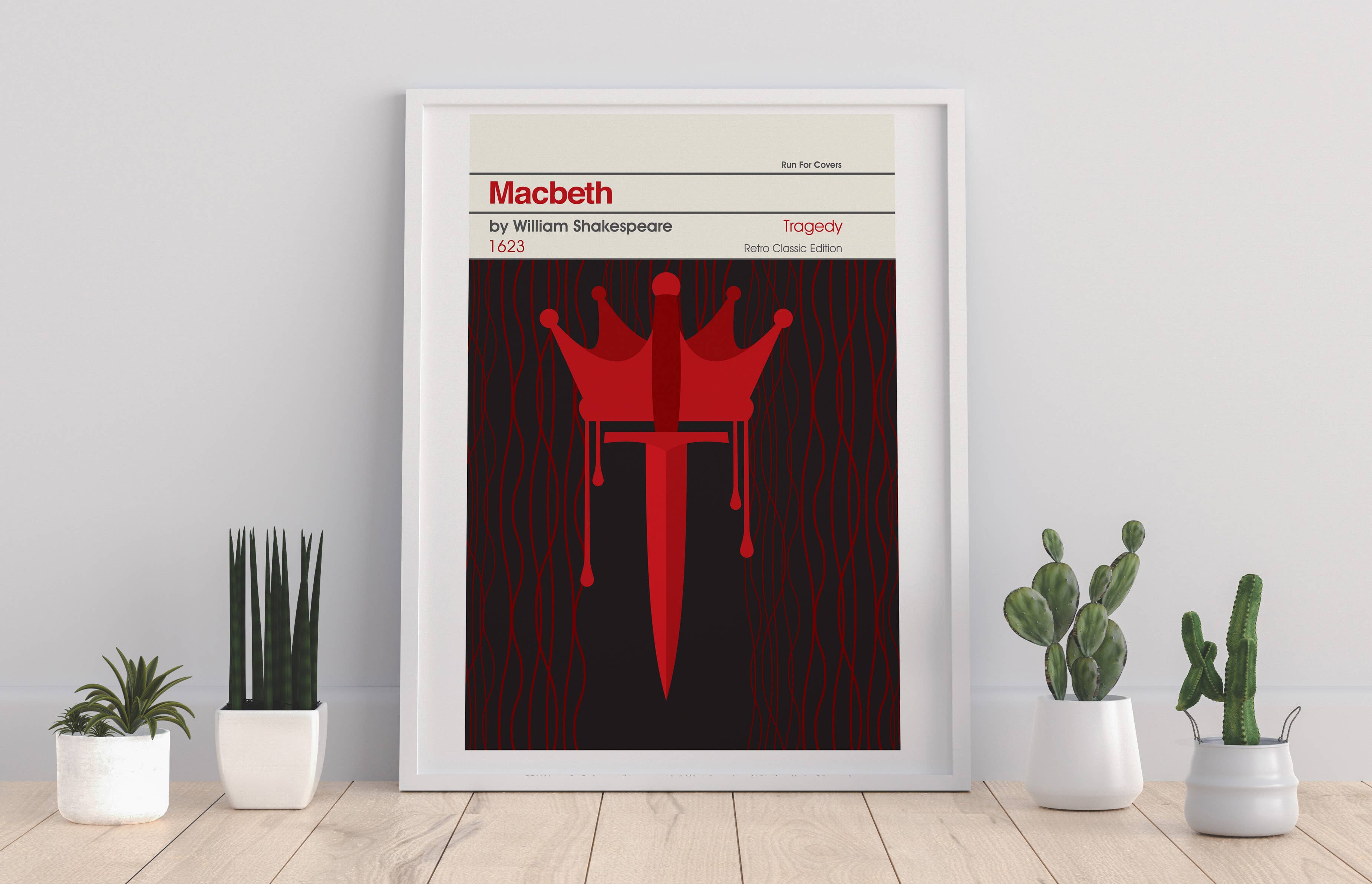 Star Editions - Wholesale Art Print - William Shakespeare- Macbeth - 11X14” Premium Art Print