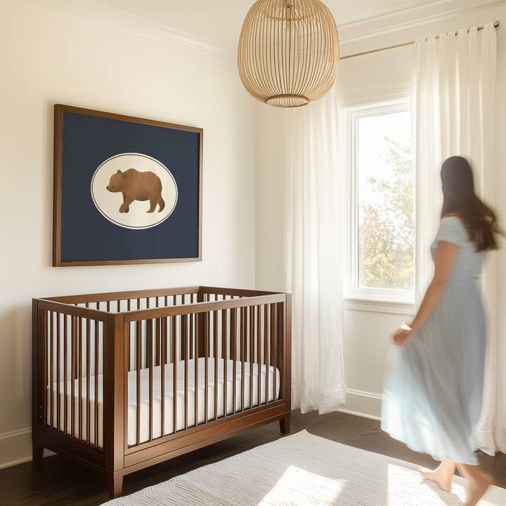 Brown Bear Woodland Animal Art Print for wholesale by Paperly Creative Co