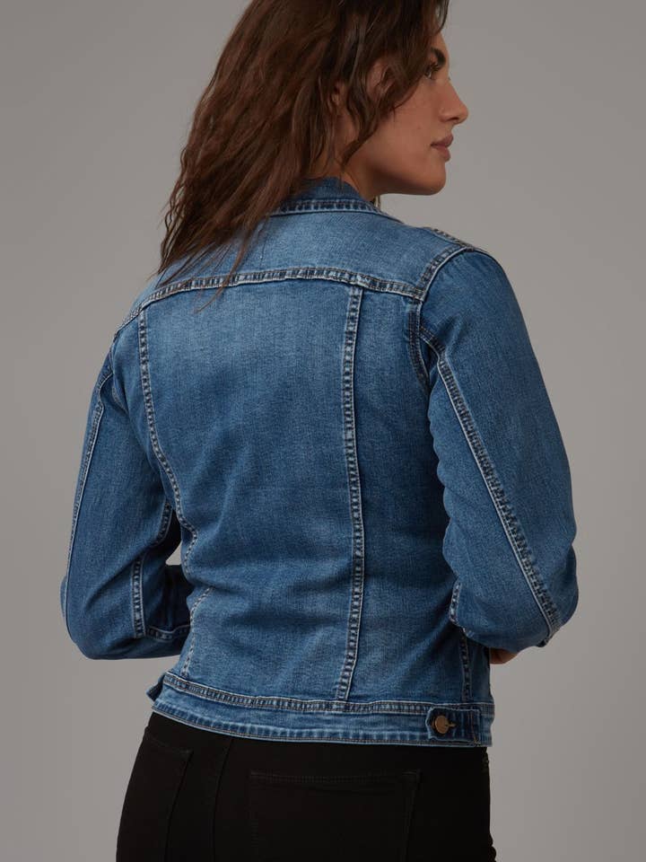 GABRIELLA-RCB Classic Denim Jacket for wholesale on Faire