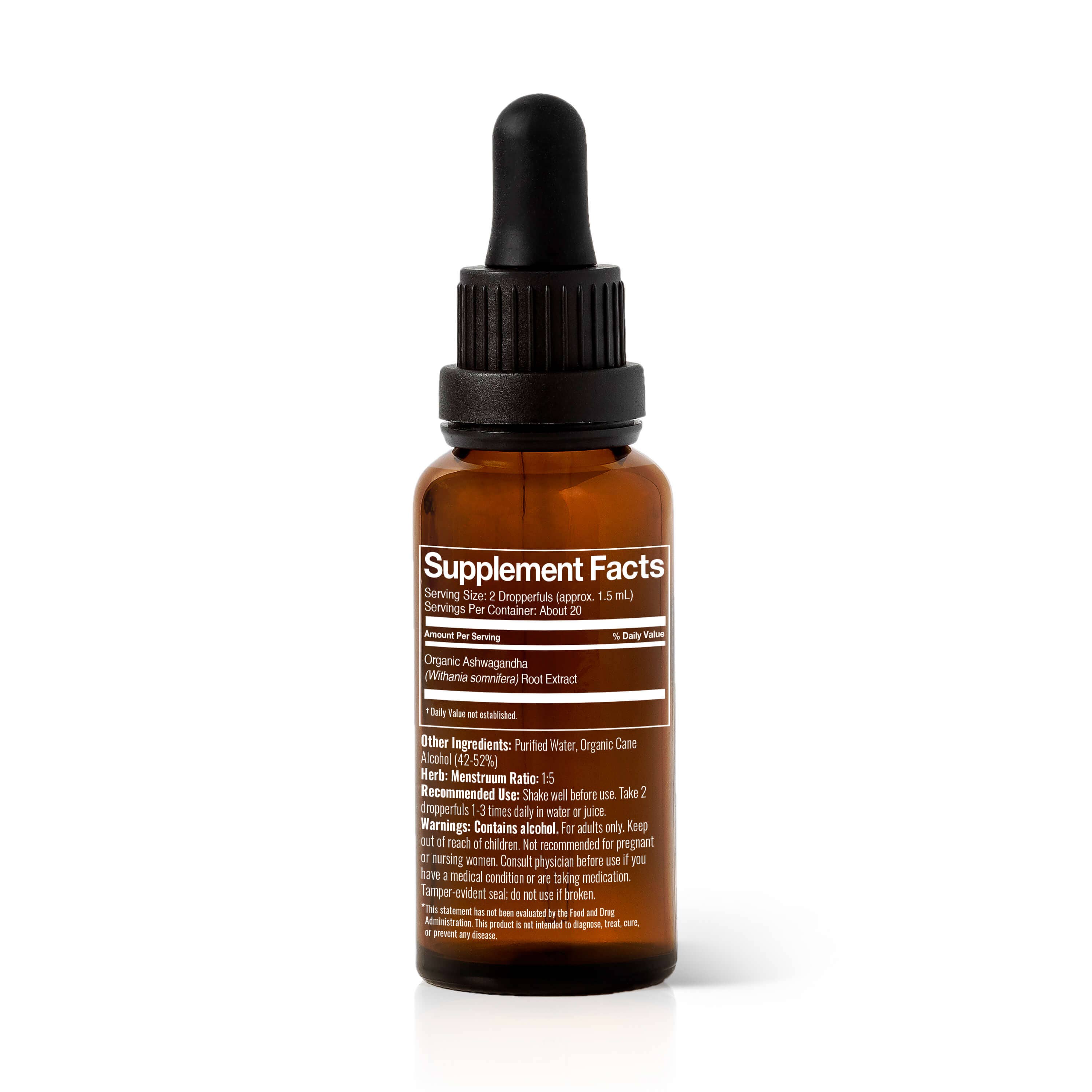Plant Therapy - Wholesale Tincture - Organic Ashwagandha Tincture 30 mL3