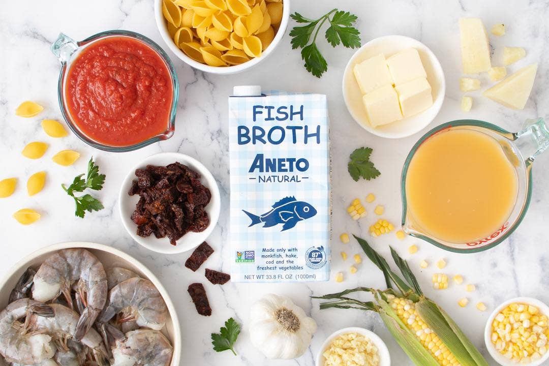 LE GOURMET CENTRAL - Vente Bouillon - Bouillon de Poisson 100% Naturel Aneto