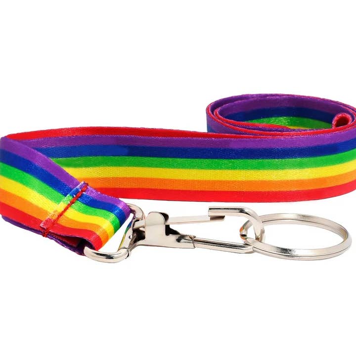 Rainbow Flag Lanyards for wholesale by The Awareness Company