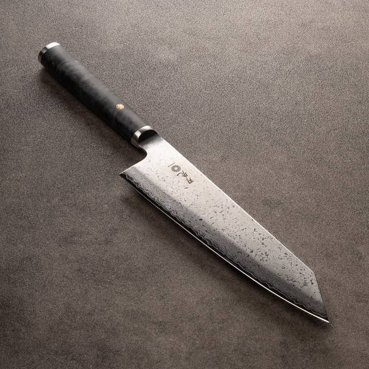 Gyuto keukenmes met esdoornwortel handvat voor wholesale door Hazaki