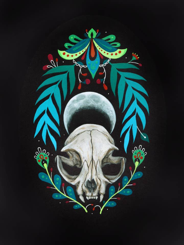 La Luna print for wholesale by Mheld Illustration