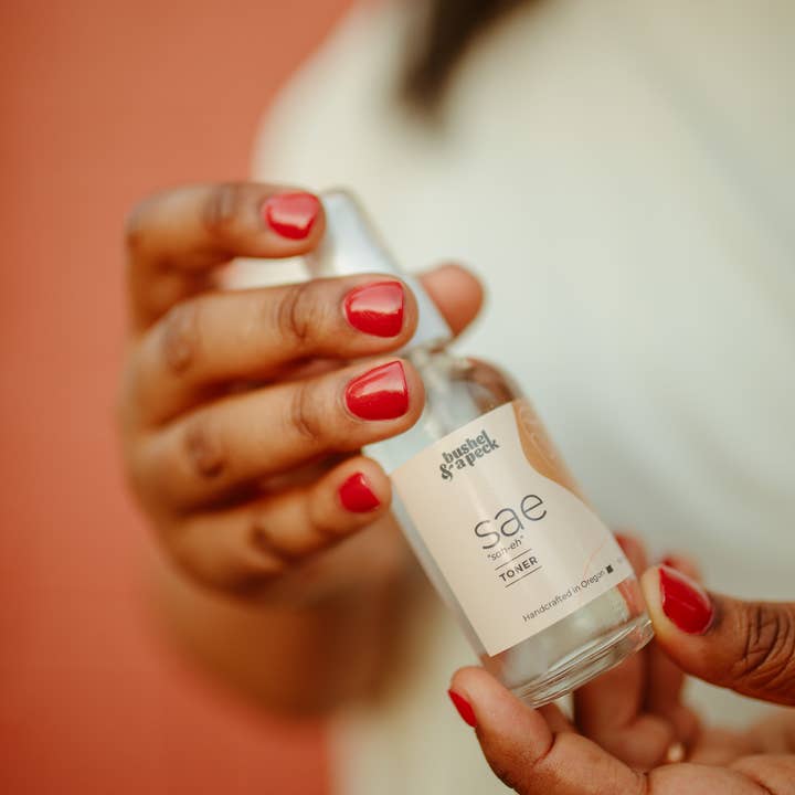 Bushel & a Peck Organic Skincare and Beauty - Wholesale Facial Toner - Sae Toner: Travel Size1