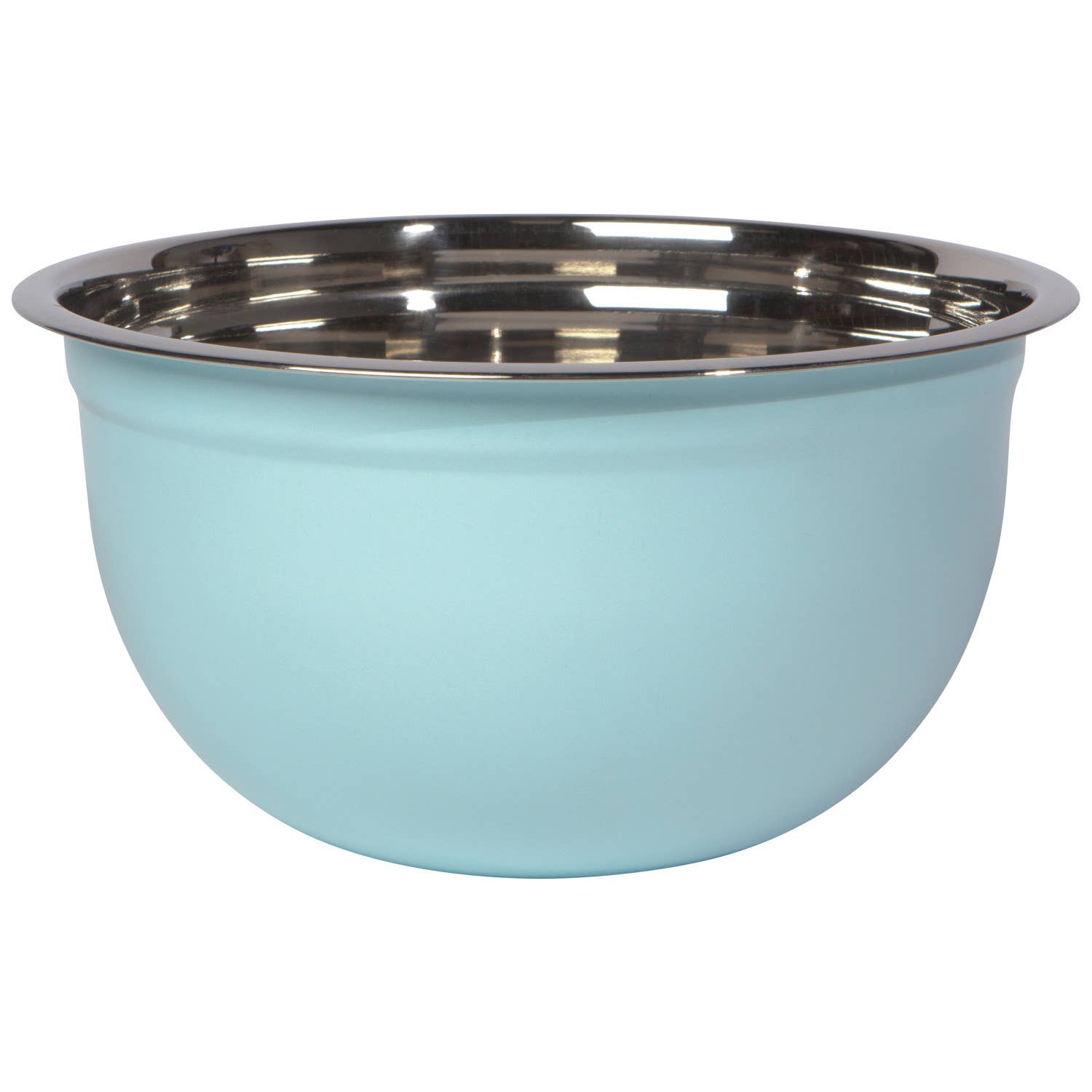 Now Designs by Danica - Wholesale Mixing Bowl - Matte Steel Robins Egg Blue Mixing Bowls Set of 37
