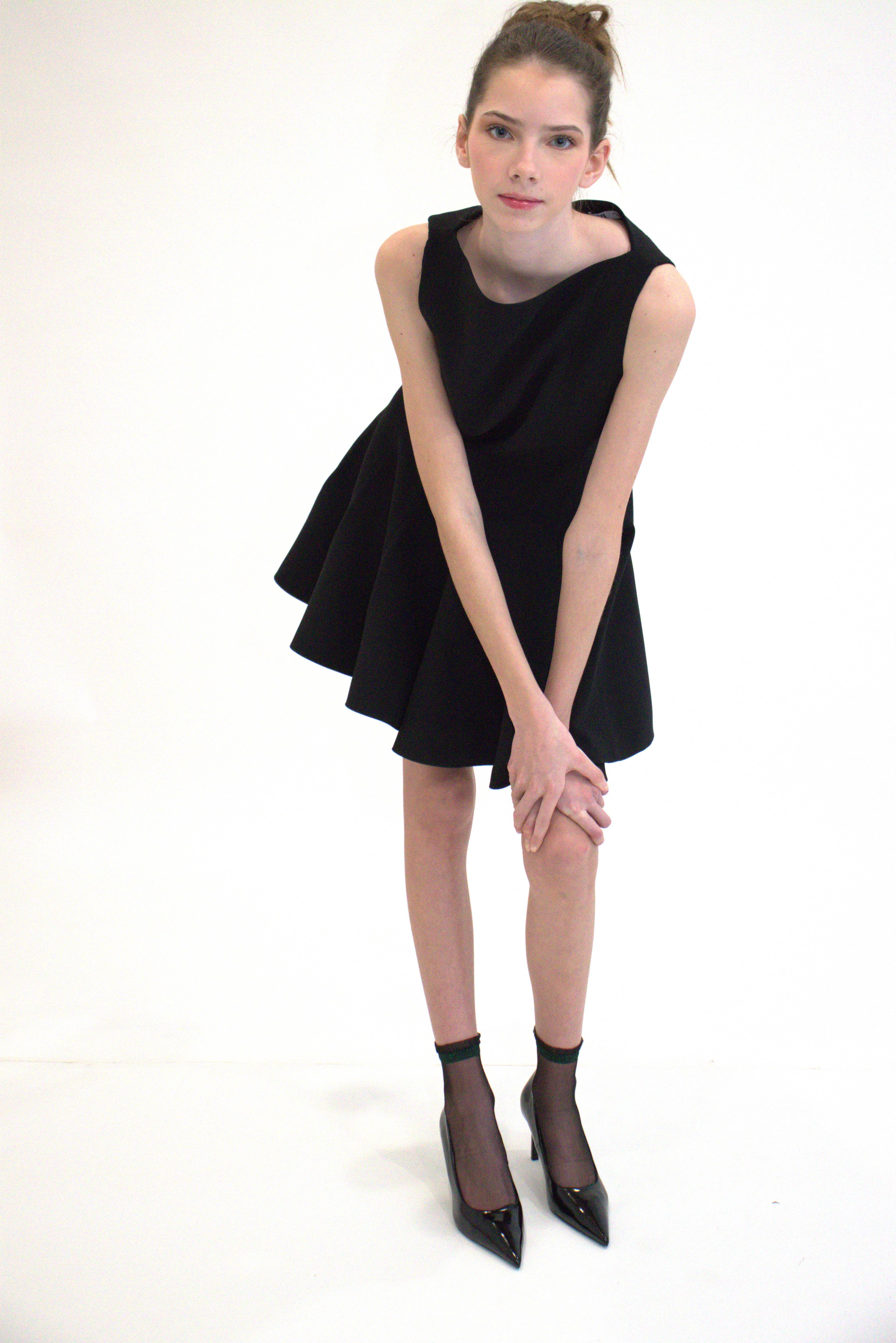 Yuko B - Vendita all'ingrosso Calzini - Donna - Shine - Lurex Nero - La Calza in voile durevole9