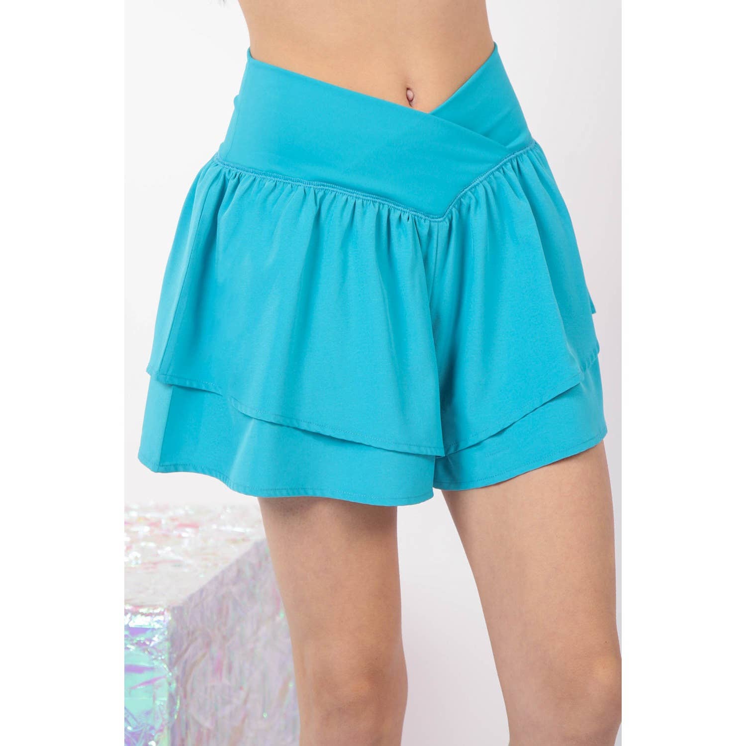 Apolline - Wholesale Athletic Shorts - Women's - V-Shaped Waist Athletics Activewear Shorts 1