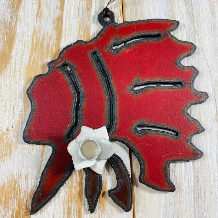 Iron Jewel - Wholesale Ornament - Indian chief ornament flower western southwest Yellowstone3