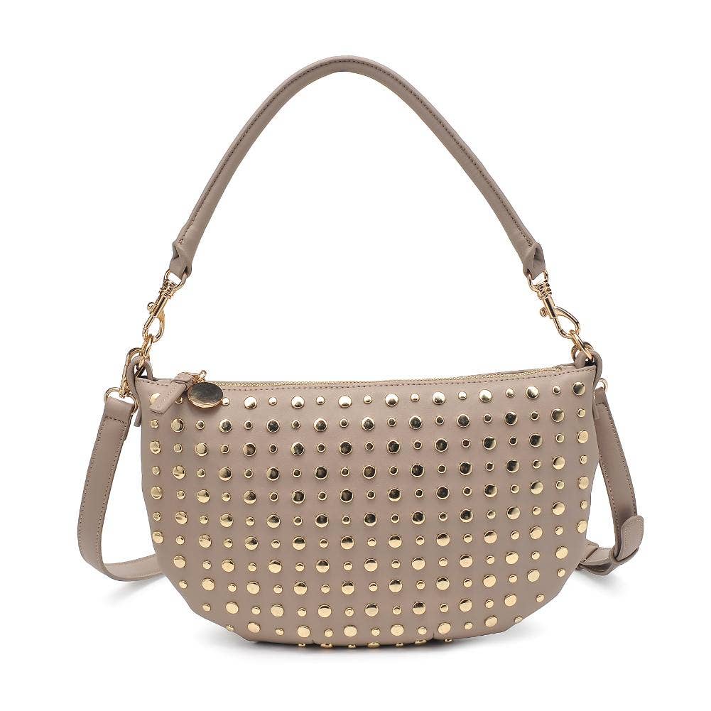 Urban Expressions - Wholesale Crossbody Bag - Women's - Jordan Studded Shoulder Bag - Crossbody24