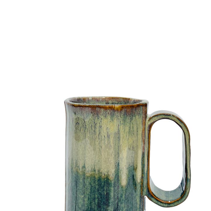 Bay Pottery - Wholesale Coffee mug - Large Bay Mug - 16 oz - Stoneware Pottery3