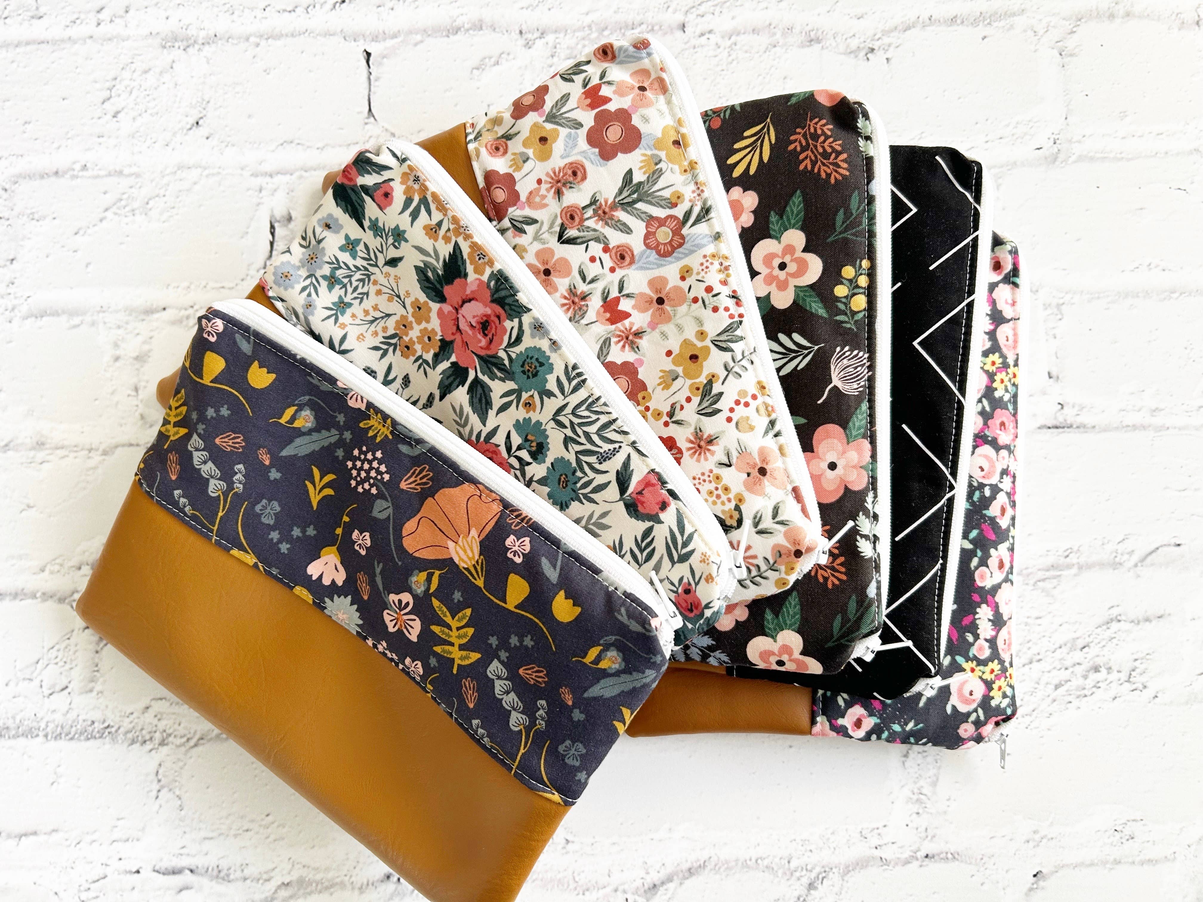 Mangham Made - Wholesale Makeup/Cosmetic Bag - Cosmetic bag, Flat Make up bag, Zipper Pouch, Variety Pack5