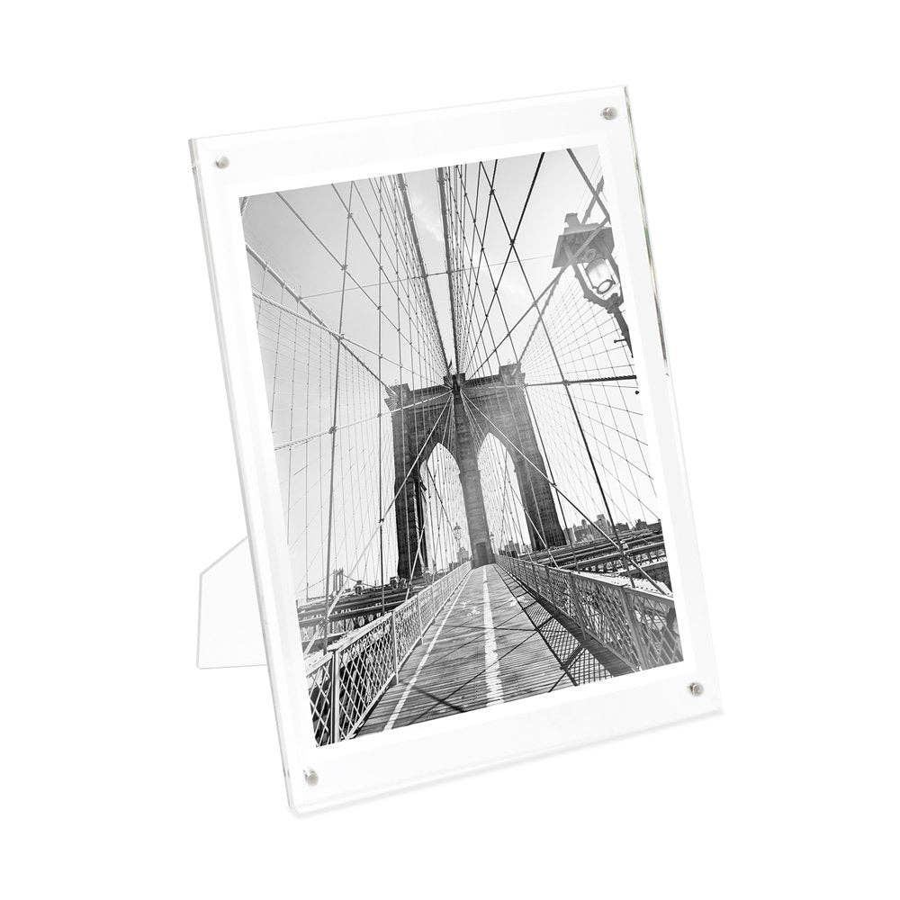 Isaac Jacobs International - Wholesale Picture Frame - Isaac Jacobs Clear Plain Magnetic Acrylic Picture Frame12