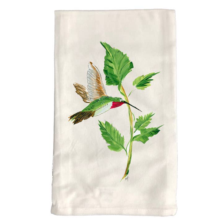 Keukenhanddoek 938 Hummingbird voor wholesale door Designs By Beverly, LLC