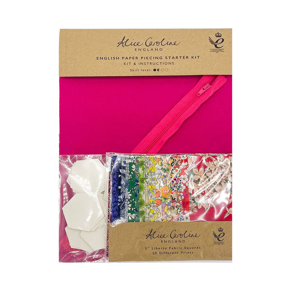 Alice Caroline - Wholesale Craft Sewing Kit - Liberty Tana Lawn® Fabric English Paper Piecing Starter Kit1