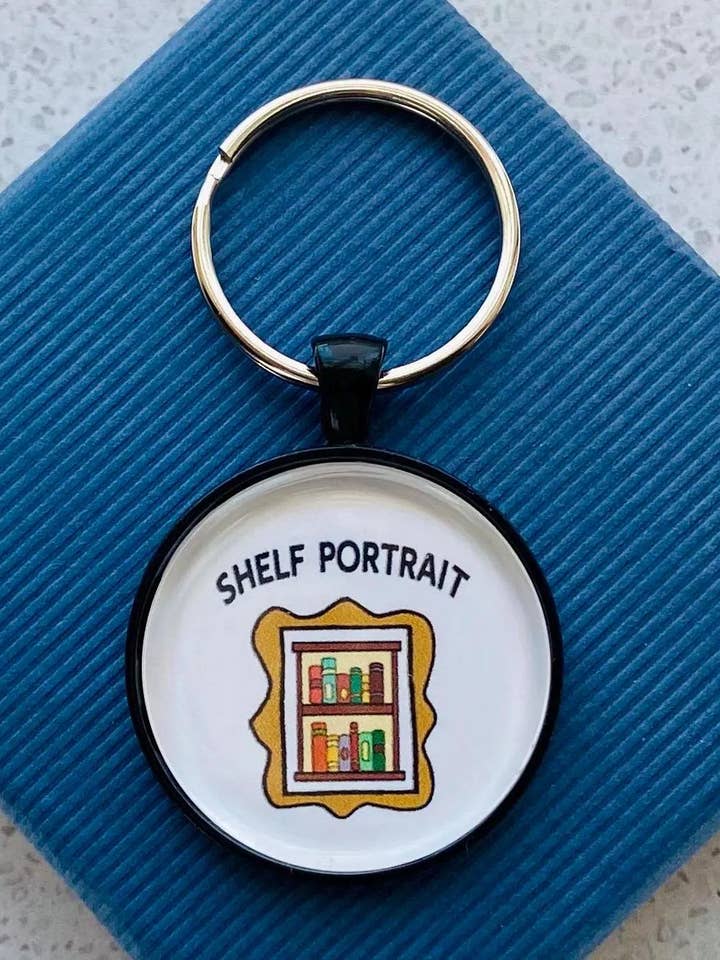 Funny Book Keychain - Bookworm Gift - Bookstore - Reading for wholesale by Nifty Gifty Shop