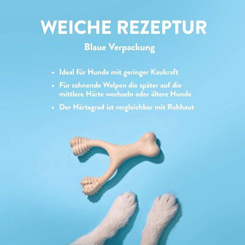 BetterBone - Vendita all'ingrosso Giocattolo da masticare - Cani - BetterBone Osso da masticare per cani - Piccolo, morbido con gusto di manzo3