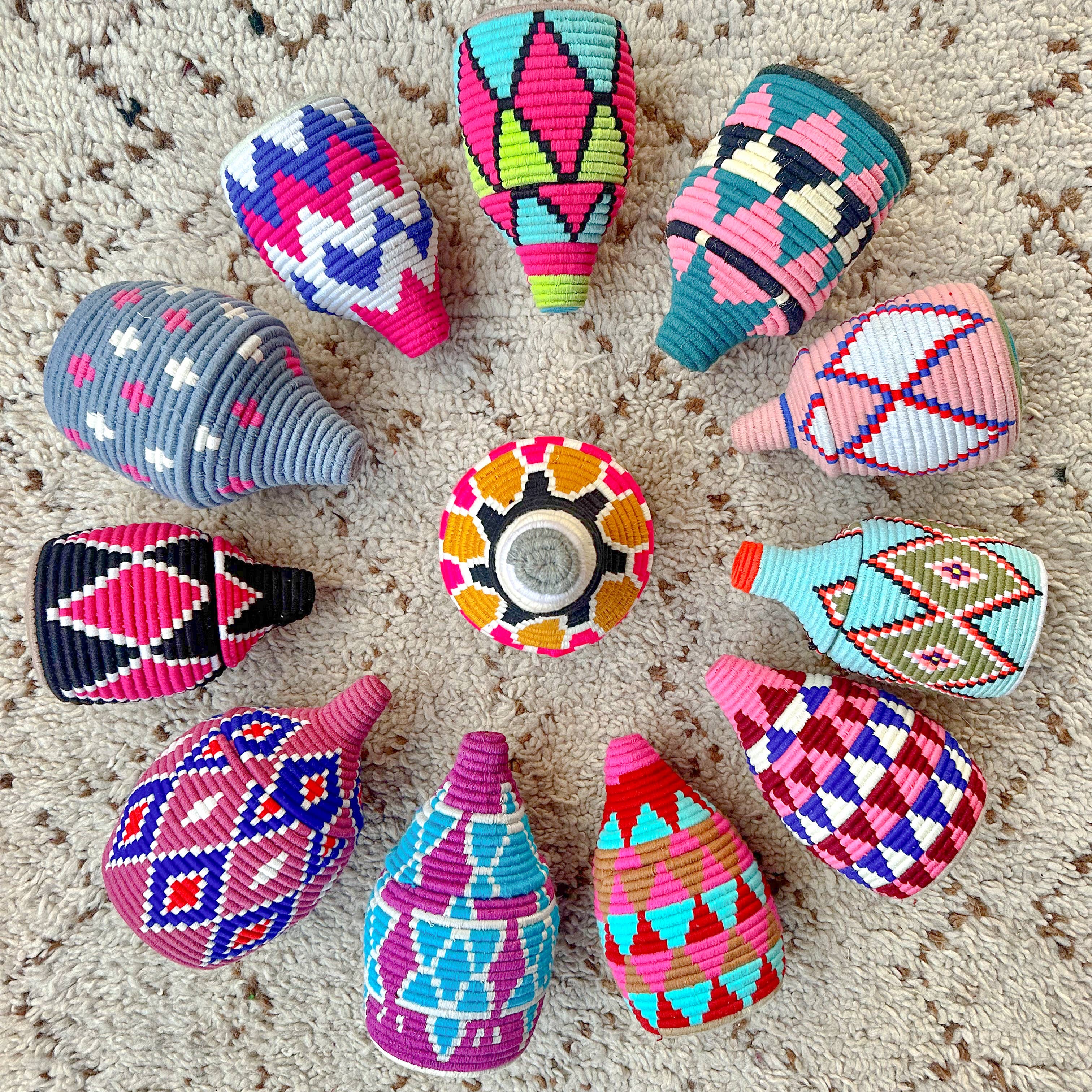 SOUK in the CITY - Vendita all'ingrosso Cestini - Piccoli cestini berberi colorati19