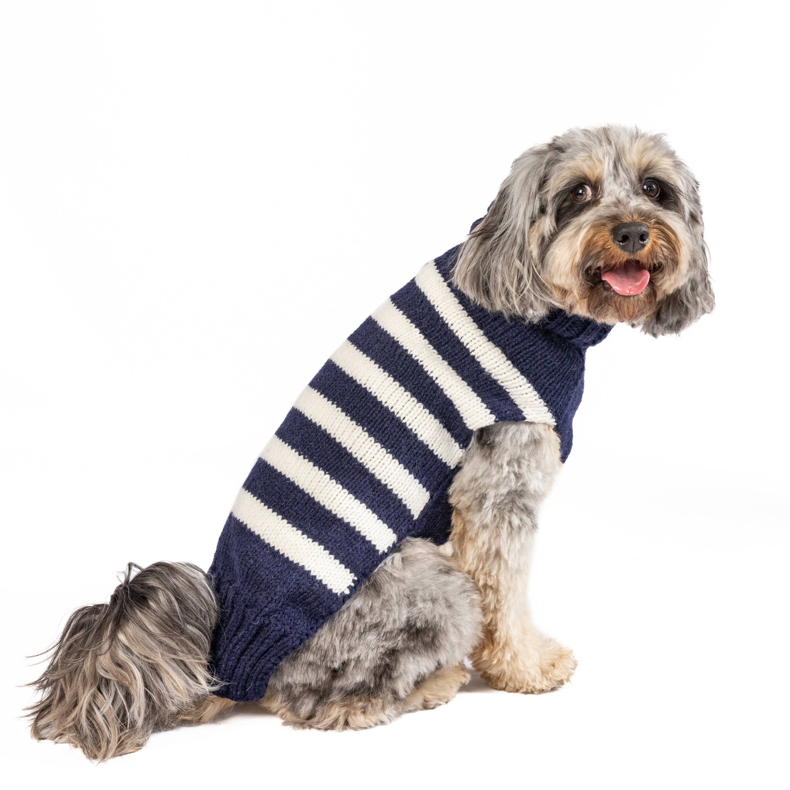 CHILLY DOG LLC - Wholesale Pet Sweater - Dog - Alpaca Flynn Stripe Sweater0