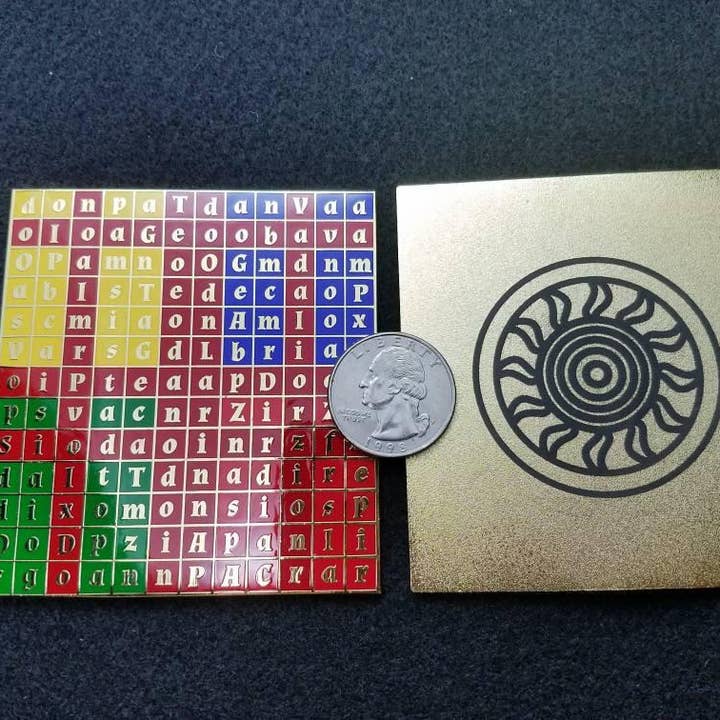 Goetic Impressions - Wholesale Meditation Supplies - Enochian Elemental Watchtower Tablets5