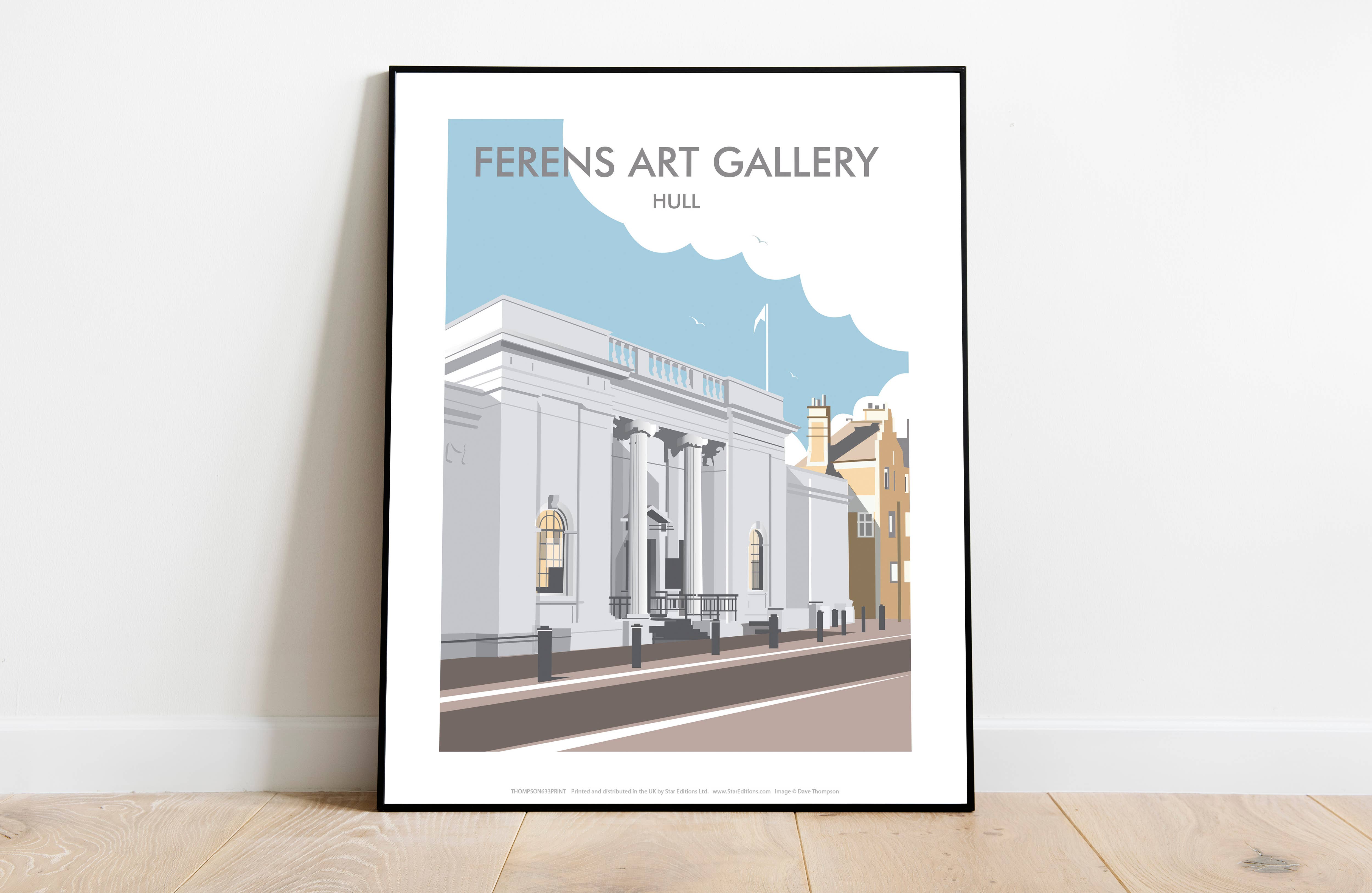 Star Editions – wholesale Art print – Ferens Art Gallery, Hull By Artist Dave Thompson Art Print1