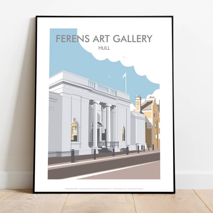 Star Editions – wholesale Art print – Ferens Art Gallery, Hull By Artist Dave Thompson Art Print1