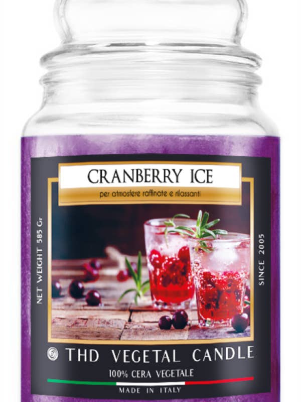 Vela Vegetal THD 585 gr Arándano 4/40 para venta al por mayor de Thd Tophouse