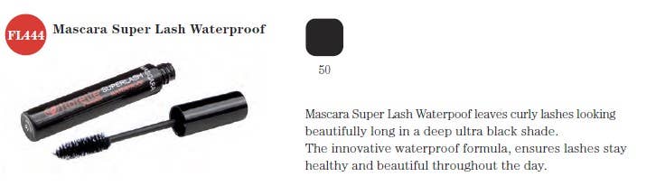 FLORELLE - Wholesale Mascara - Florelle FL 444 Mascara Super Lash Waterproof2