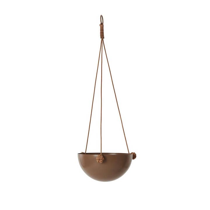 Pif Paf Puf Hanging Storage - 1 Bowl, Small - Nougat for wholesale by OYOY LIVING DESIGN