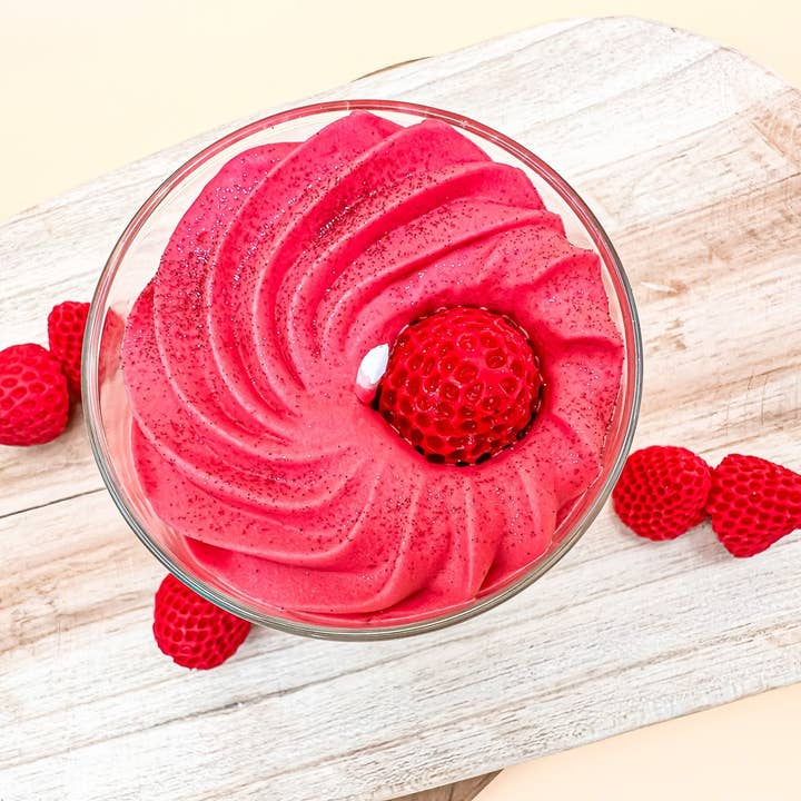 Les Fées Mères - Vente Bougies originales - Bougie Gourmande Fraise Des Bois fête des mères