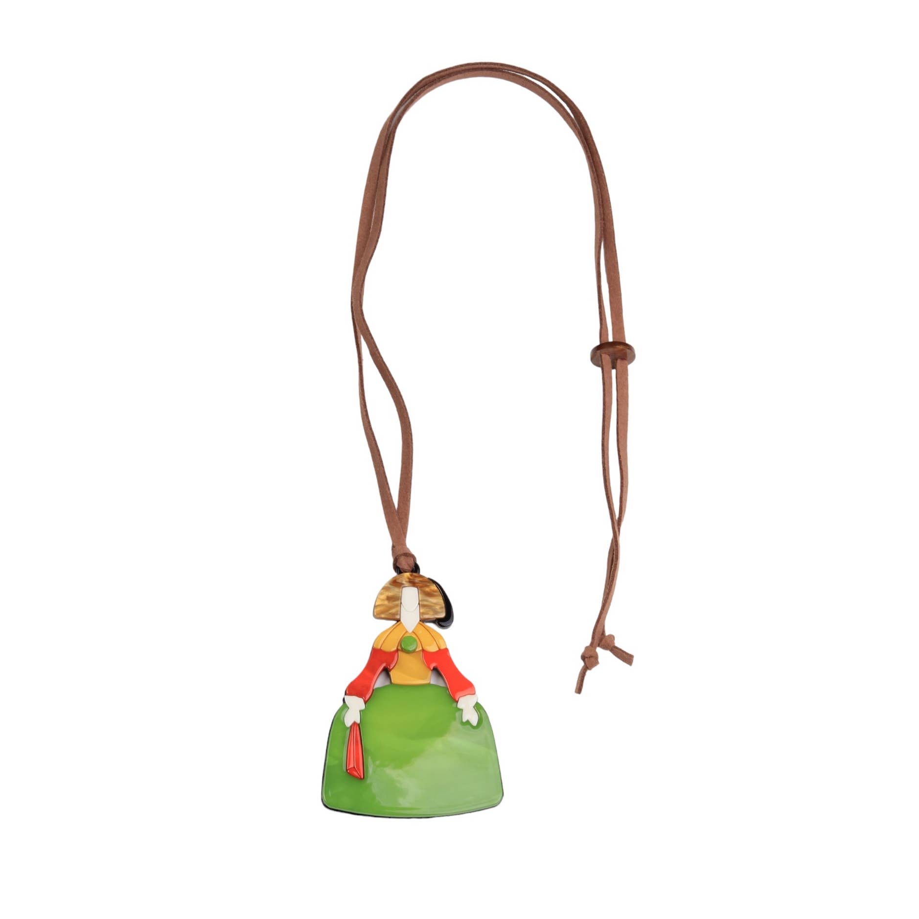 Miss Minna - Wholesale Pendant/Charm Necklace - 🌟 Charming Menina Pendant 👗🎨6