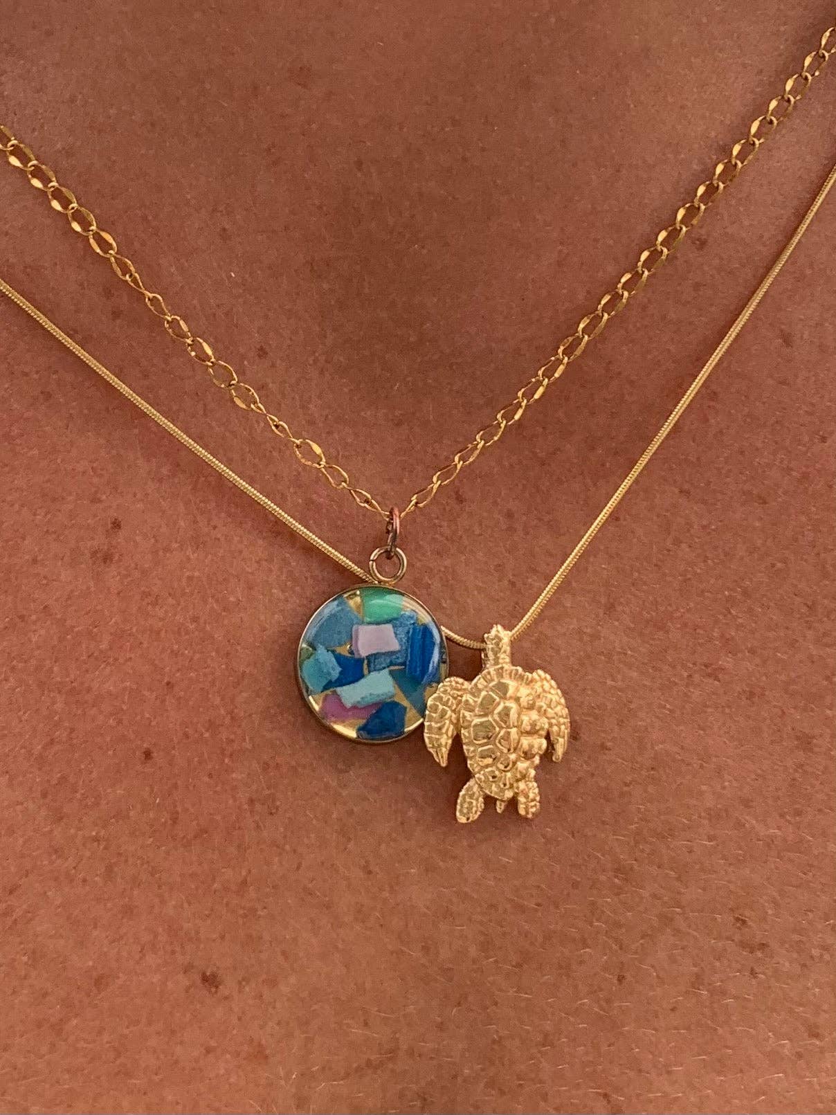 Ocean Plastics - Wholesale Pendant/Charm Necklace - Mako Necklace2