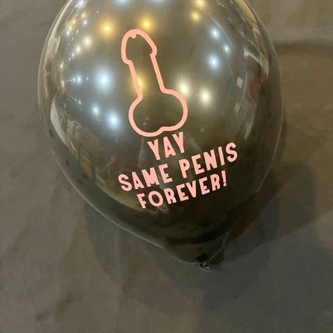 UTFÖRSÄLJNING: Samma Penis För Alltid Ballong, Möhippa för wholesale av Dirty Grove by Hazel Grove Customs