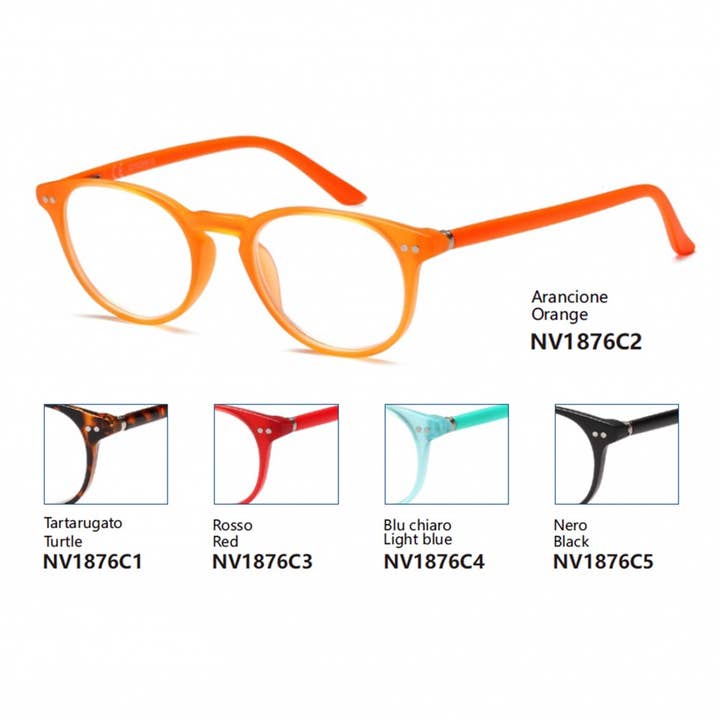 Occhiali da lettura premontati - NV1876 per la vendita all'ingrosso da parte di NEW VISION MILANO SRL
