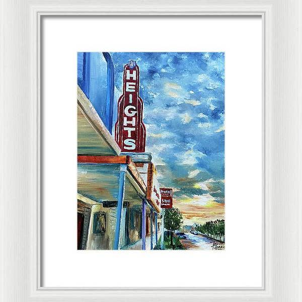 City Heights - Framed Print for wholesale by Lauren Luna Ltd Co.