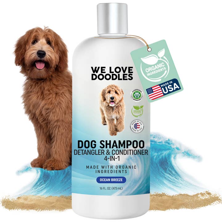 Dog Shampoo (Ocean Breeze Scent) for wholesale by We Love Doodles