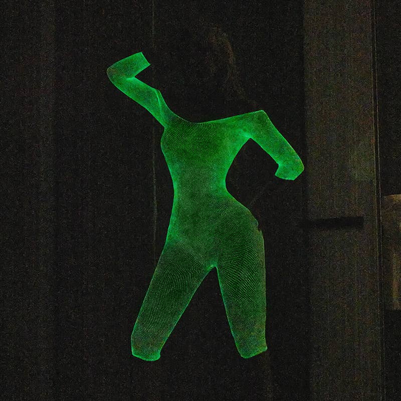 Sweetkama - Vente Body de lingerie – femme - Combinaison résille transparente épicée phosphorescente2