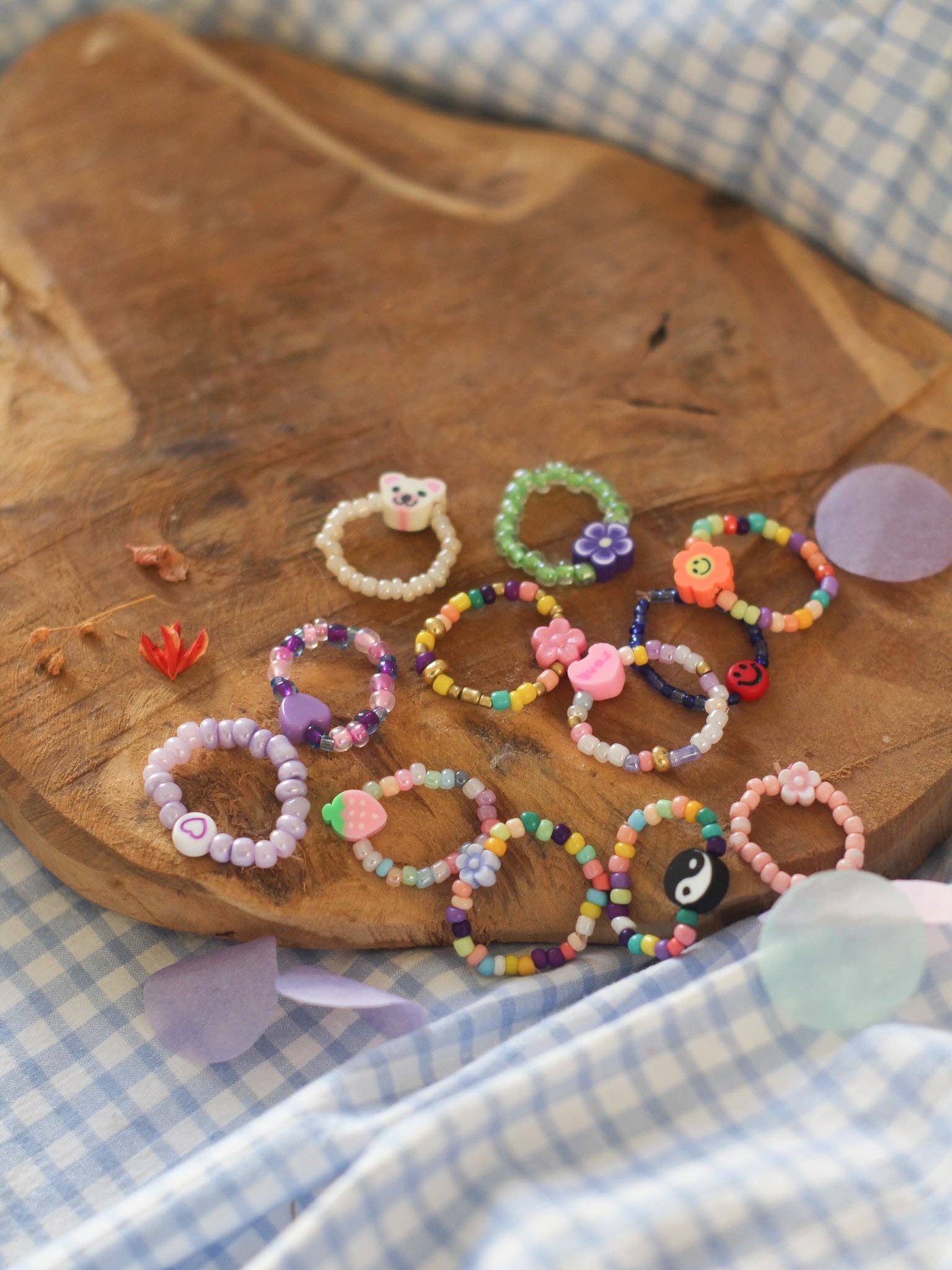 Meet me at the corner - Wholesale Band/Stacked Ring - Pearl ring2