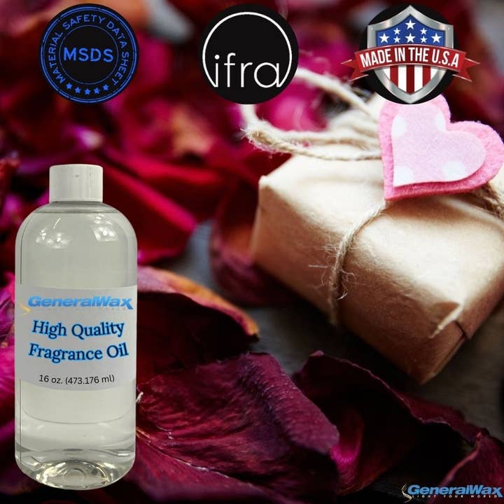 16oz. Love Me - Ultra Candle Fragrance Oil for wholesale by General Wax - Candle Making Supplies