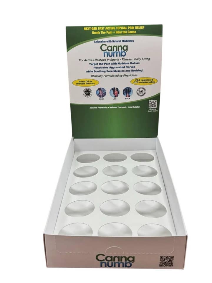 Cannanumb Counter Display for wholesale by Cannanumb